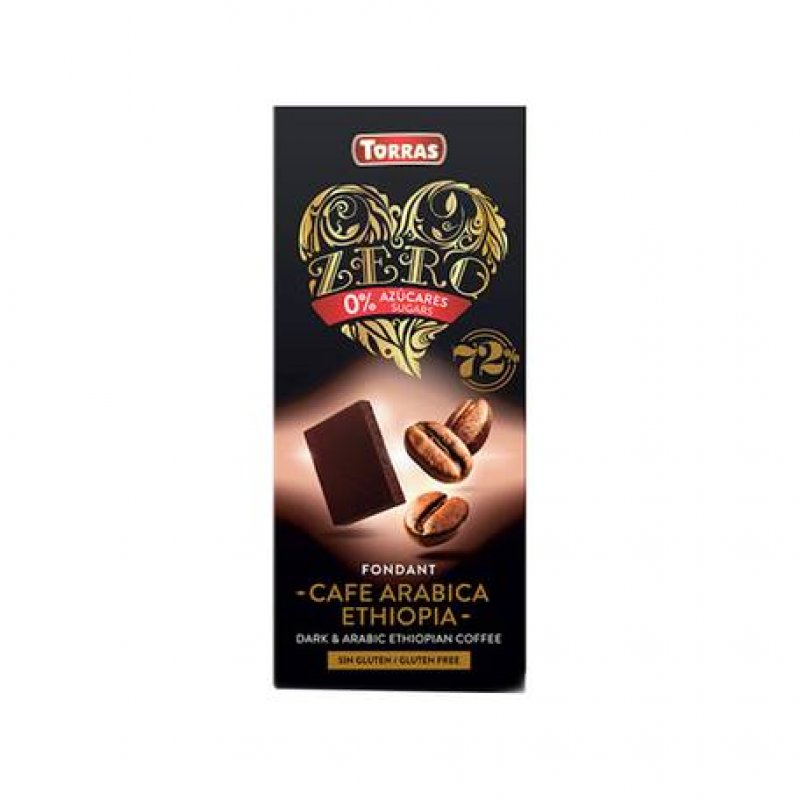  Ciocolată neagră FZ cu 72% cacao și cafea 
