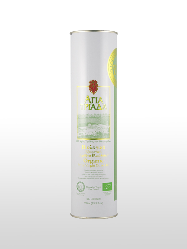 Ulei de măsline extra-virgin BIO Mânăstirea Sfânta Treime (Creta), 750 ml.