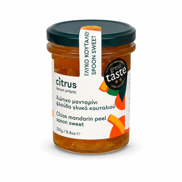 Dulceață grecească din coajă de mandarine - 250g