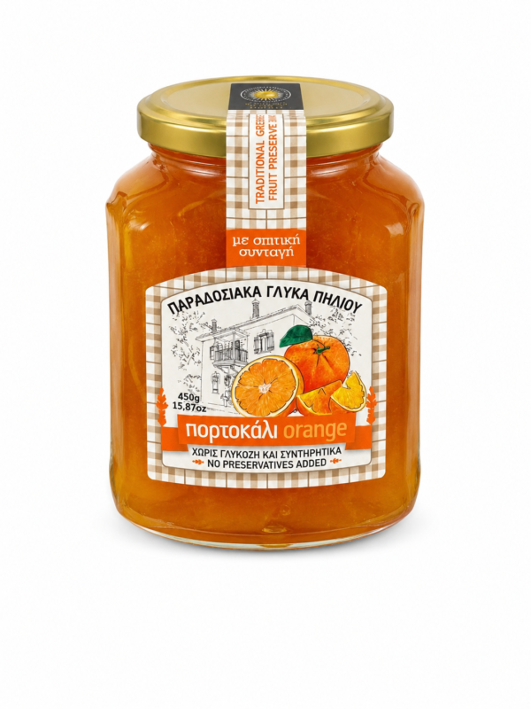 Dulceață grecească din coajă de portocală - 450g