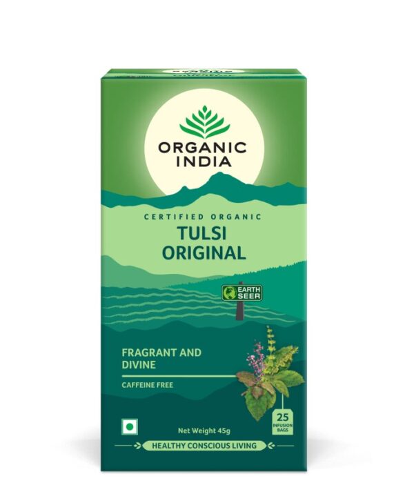 Ceai Organic India Tulsi Original – 25 plicuri