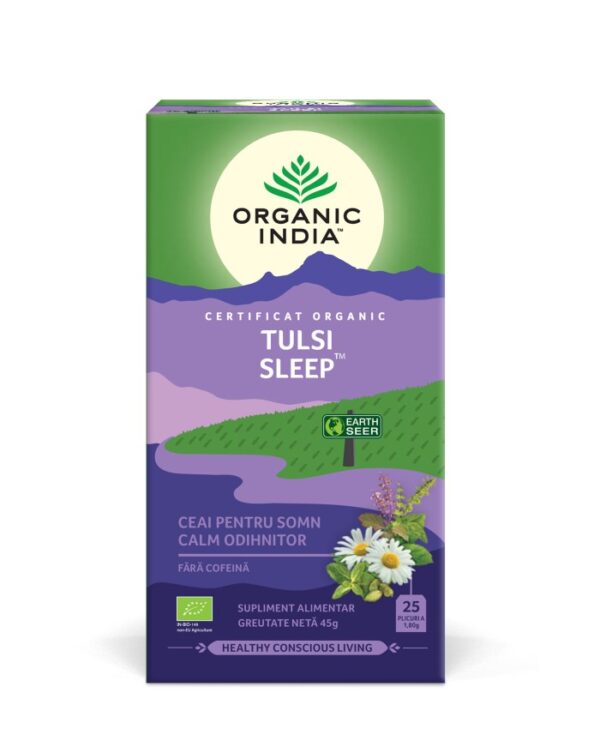Ceai Organic India Tulsi Sleep – 25 plicuri