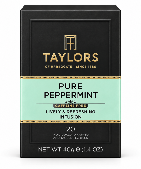 Infuzie de mentă Taylors of Harrogate – 20 pliculețe, 40 g