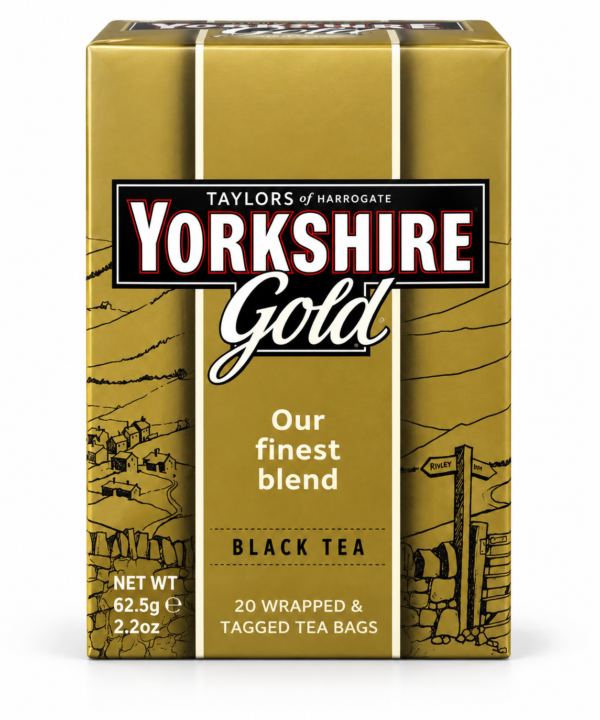 Ceai negru Taylors of Harrogate Yorkshire Gold – 20 pliculețe, 62,5 g